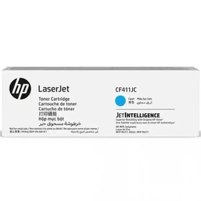 Лазерный картридж HP 410J голубой для CLJ M477/M452/M377dw CF411JC