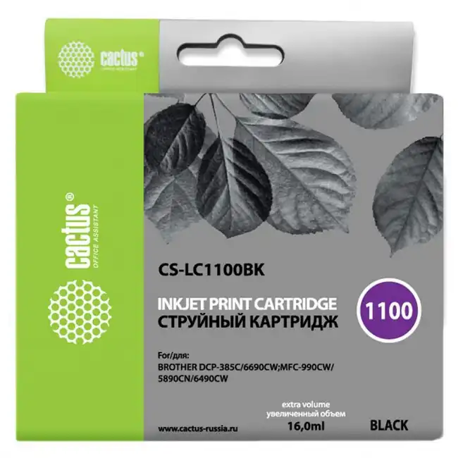 Струйный картридж Cactus CS-LC1100BK