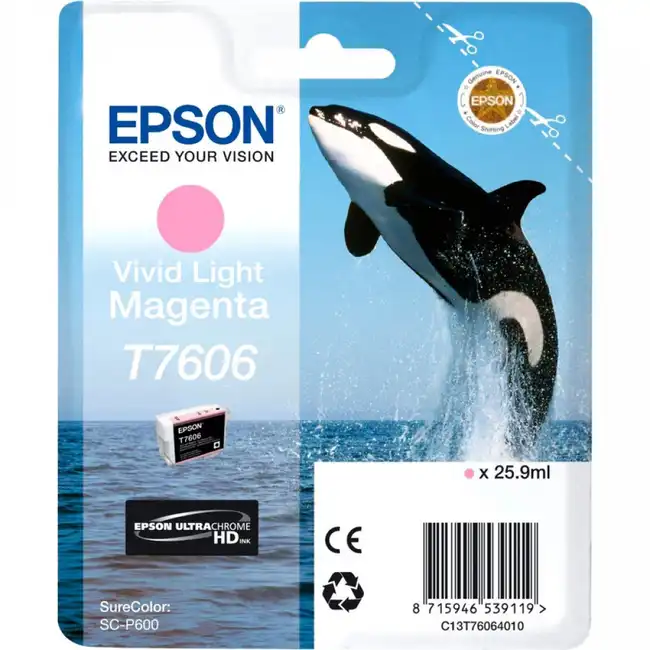 Струйный картридж Epson SureColor SC-P600 C13T76064010