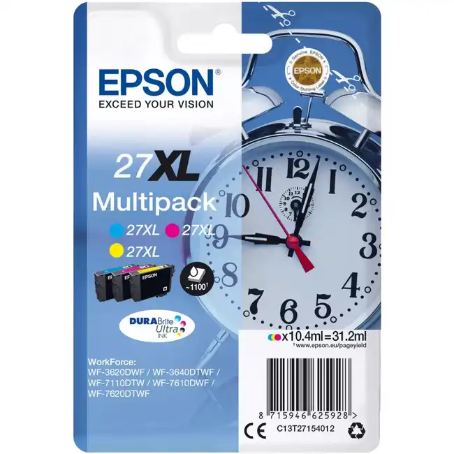 Струйный картридж Epson Multipack WF7110/7610/7620 XL C13T27154012
