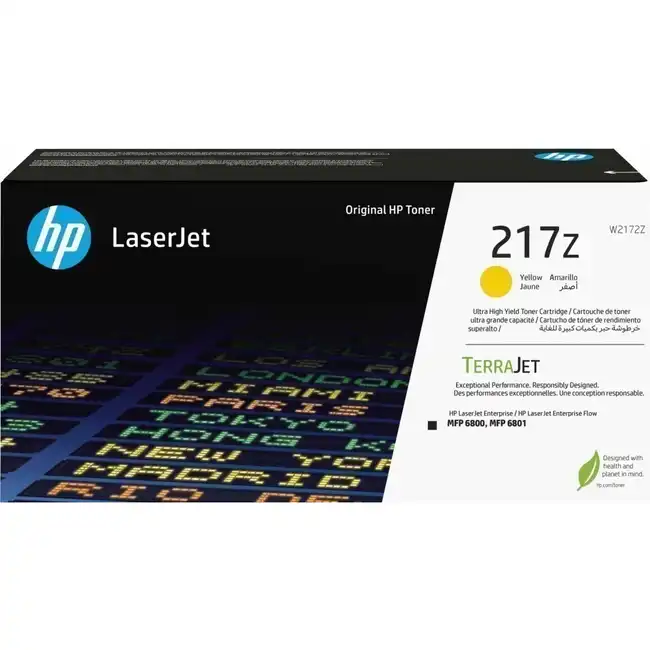 Тонер HP W2172Z Yellow