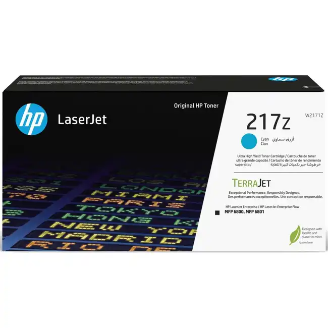 Тонер HP W2171Z Cyan