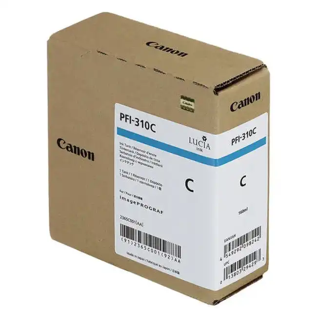 Струйный картридж Canon PFI-310 Cyan PFI-310C