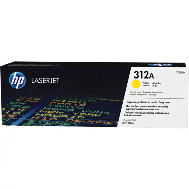 Тонер HP CF382AH Yellow