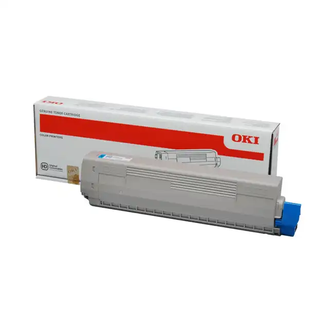 Тонер OKI C801/821 7.3K, Cyan 44643007/44643003