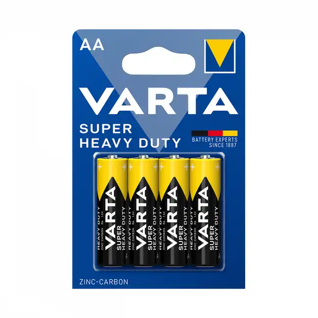 Батарейка VARTA Superlife Mignon 1.5V - R6P/AA (4 шт) R6P Superlife