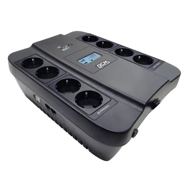 Источник бесперебойного питания Powercom Spider SPD-550U LCD (Линейно-интерактивные, Напольный, 550 ВА, 330)