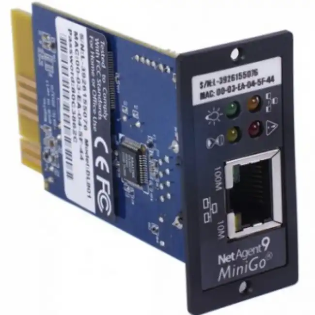 Опция для ИБП Powerman SNMP Card DL801 POWERMAN SNMP DL801