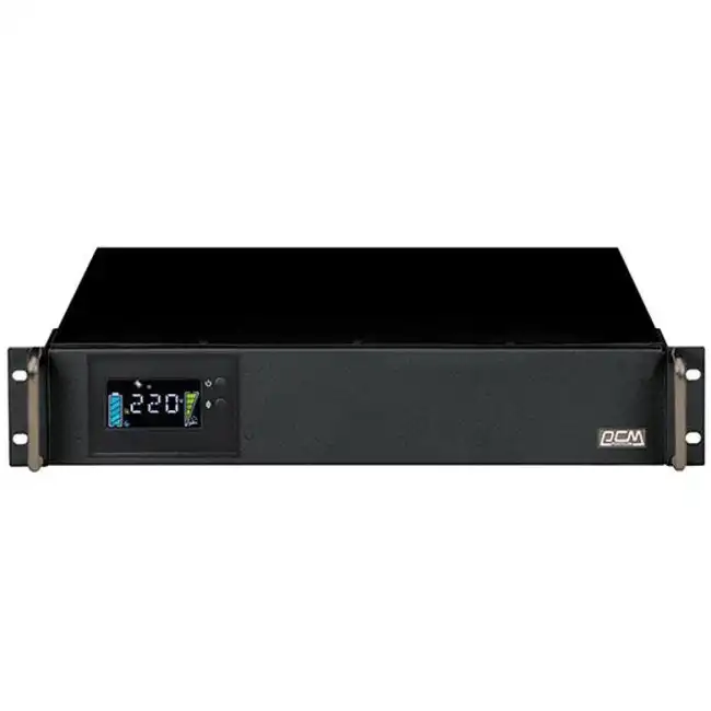 Источник бесперебойного питания Powercom King Pro RM KIN-1200AP LCD (Линейно-интерактивные, C возможностью установки в стойку, 1200 ВА, 960)