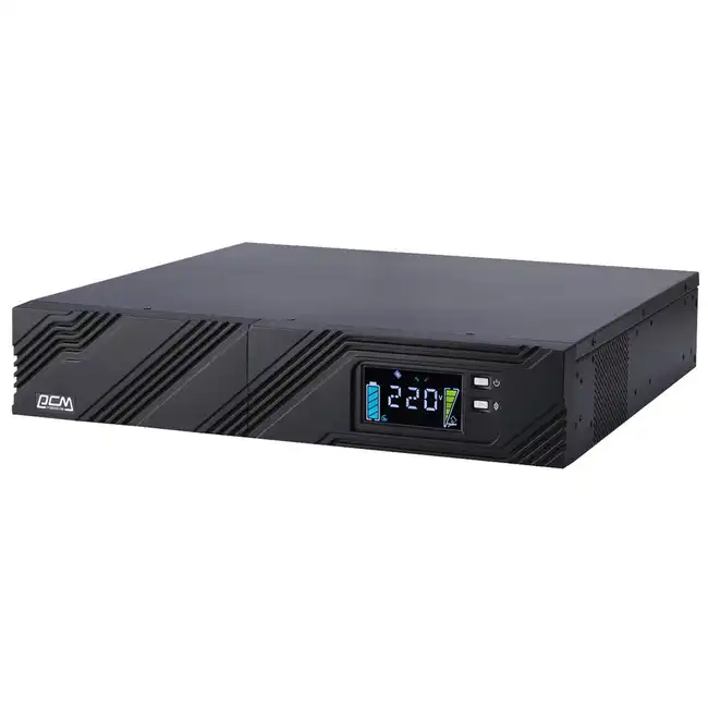 Источник бесперебойного питания Powercom SMART KING PRO+ SPR-3000 LCD (Линейно-интерактивные, C возможностью установки в стойку, 3000 ВА, 2400)