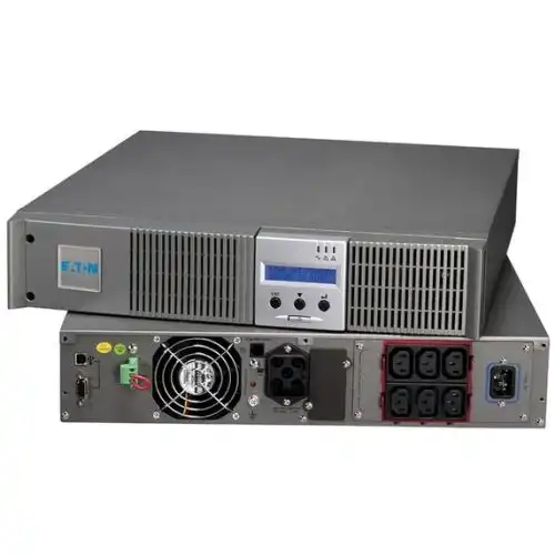 Источник бесперебойного питания Eaton EX 1500 RT 2U 68184 (Двойное преобразование (On-Line), C возможностью установки в стойку, 1500 ВА, 1350)