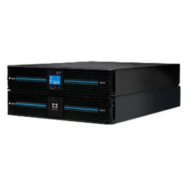 Источник бесперебойного питания Delta AMPLON RT Series 5 kVA S w / 16x7Ah batt. & PDB UPS502R2RT2N035 (Двойное преобразование (On-Line), C возможностью установки в стойку, 5000 ВА, 5000)