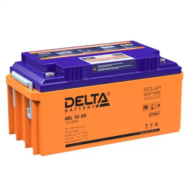 Сменные аккумуляторы АКБ для ИБП Delta Battery GEL 12-65 (12 В)