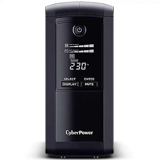 Источник бесперебойного питания CyberPower VP700EILCD (Линейно-интерактивные, Напольный, 700 ВА, 390)