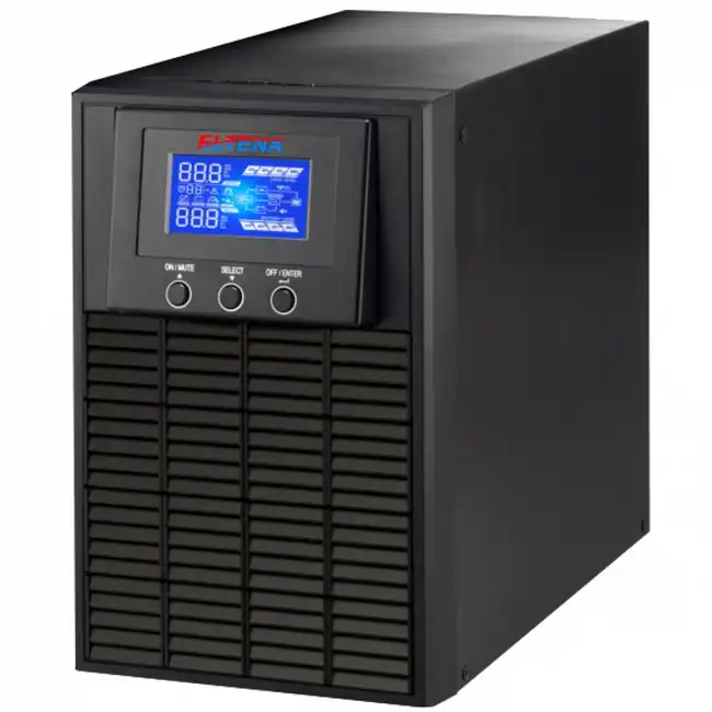 Источник бесперебойного питания ELTENA Monolith E 1000 EN-ME-1000 (Двойное преобразование (On-Line), Напольный, 1000 ВА, 900)