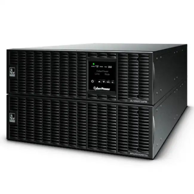 Источник бесперебойного питания CyberPower OL10000ERT3UDM + BPE240V50ART3U OL10000ERT3UDM UPS + BP BPE240V50ART3U (Двойное преобразование (On-Line), Напольный, 10000 ВА, 9000)