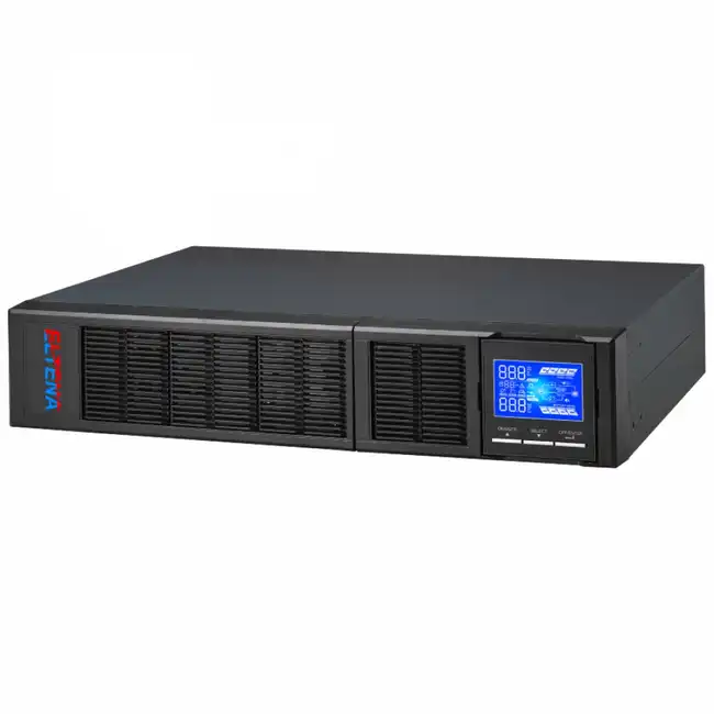 Источник бесперебойного питания ELTENA Monolith III 2000RT EN-M3-2000RT (Двойное преобразование (On-Line), C возможностью установки в стойку, 2000 ВА, 1800)