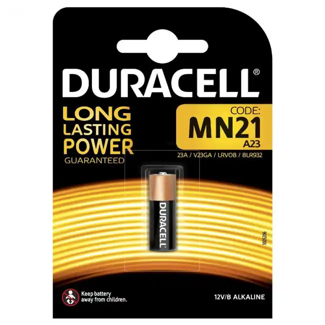 Батарейка Duracell MN21 A23 12V Alkaline MN21/A23