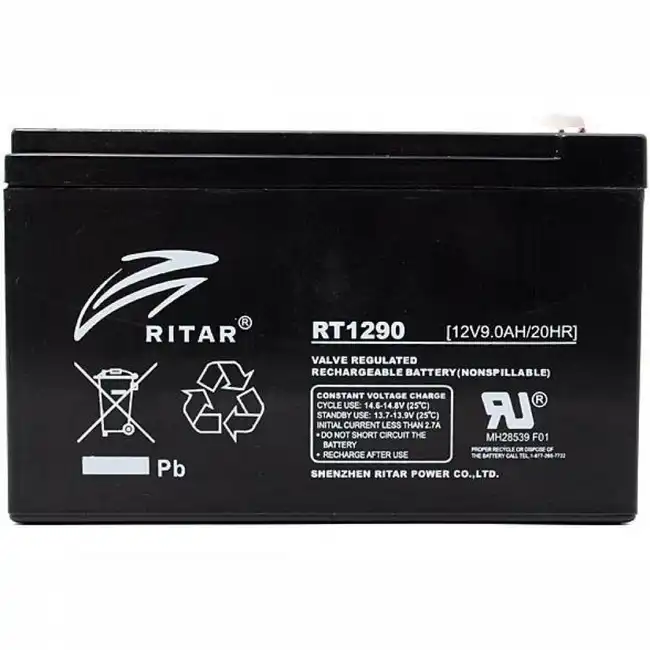 Сменные аккумуляторы АКБ для ИБП RITAR RT1290 (12 В)