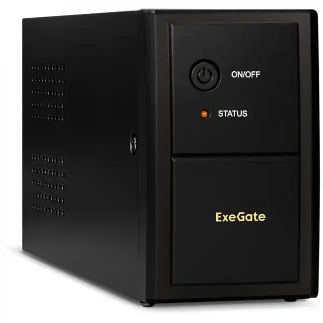 Источник бесперебойного питания ExeGate UNB-600.LED.AVR.2SH (Линейно-интерактивные, Напольный, 600 ВА, 360)