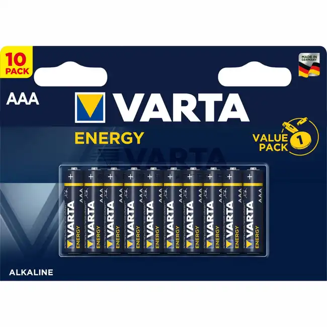 Батарейка VARTA ENERGY LR03 AAA BL10 Alkaline 1.5V 04103229491