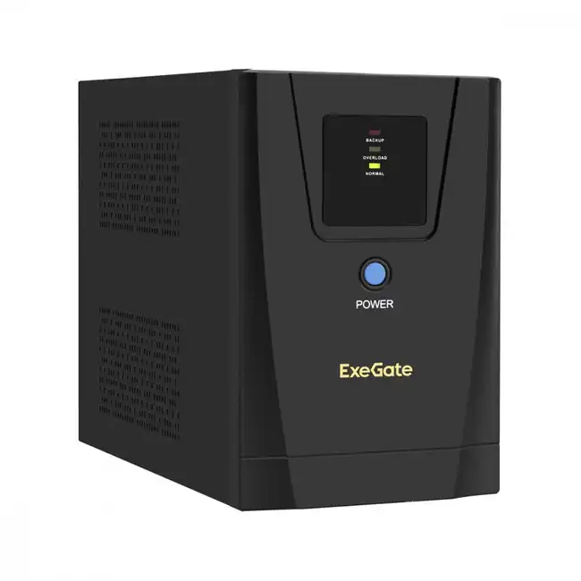 Источник бесперебойного питания ExeGate SpecialPro UNB-1500.LED.AVR.2SH.3C13.USB EX292798RUS (Линейно-интерактивные, Напольный, 1500 ВА, 950)
