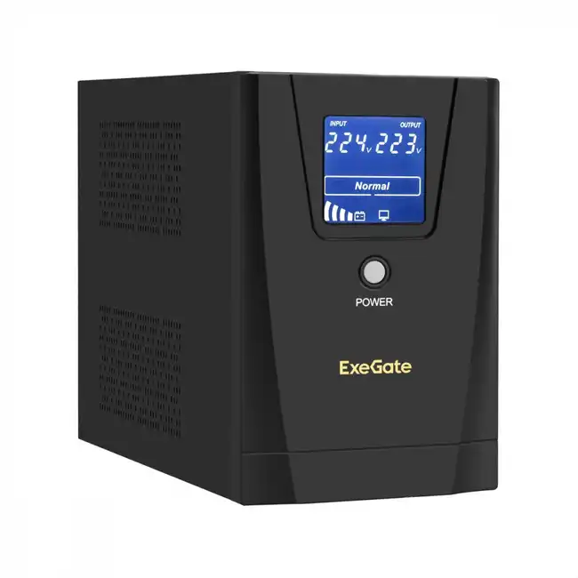 Источник бесперебойного питания ExeGate SpecialPro Smart LLB-1500.LCD.AVR.8C13.USB EP285500RUS (Линейно-интерактивные, Напольный, 1500 ВА, 950)