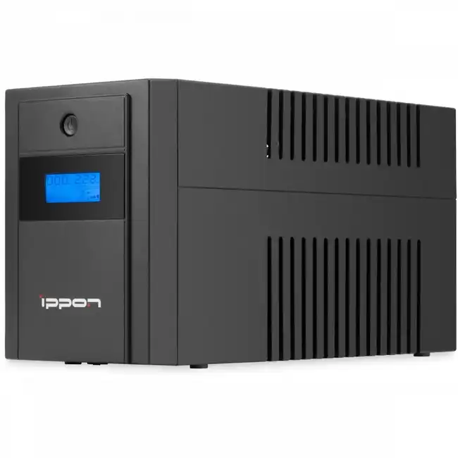 Источник бесперебойного питания IPPON Back Basic 1200 LCD i1687965 (Линейно-интерактивные, Напольный, 1200 ВА, 600)