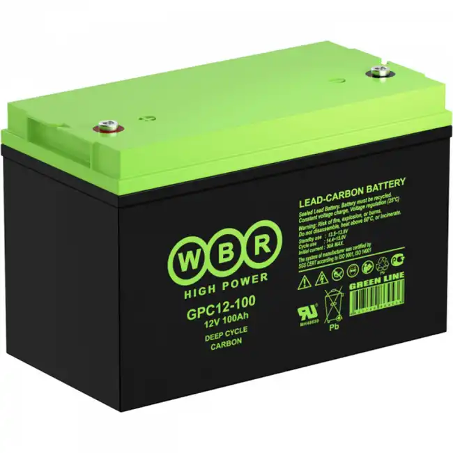 Сменные аккумуляторы АКБ для ИБП WBR GPC12-100 GPC12-100 WBR (12 В)