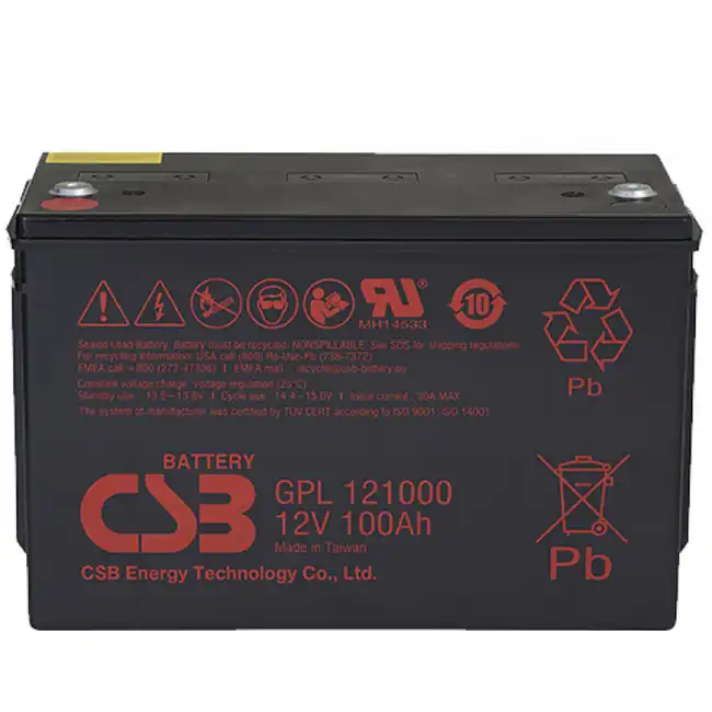 Сменные аккумуляторы АКБ для ИБП CSB GPL121000 GPL121000 CSB (12 В)