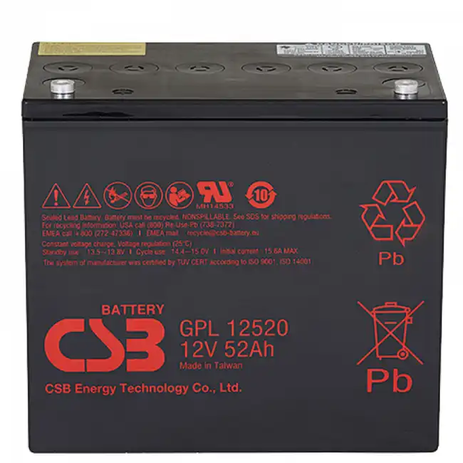 Сменные аккумуляторы АКБ для ИБП CSB GPL12520 GPL12520 CSB (12 В)