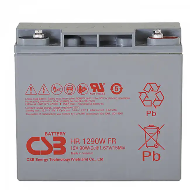 Сменные аккумуляторы АКБ для ИБП CSB HR1290W FR HR1290W FR CSB (12 В)