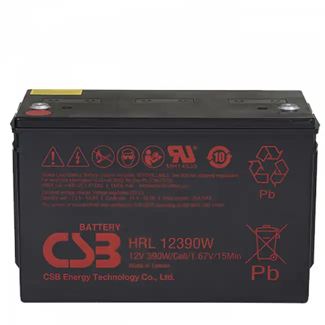 Сменные аккумуляторы АКБ для ИБП CSB HRL12390W FR HRL12390W FR CSB (12 В)