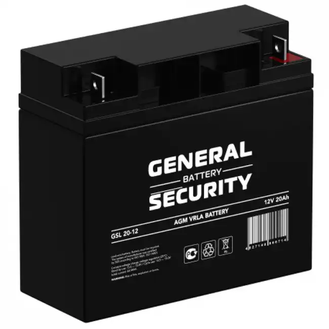 Сменные аккумуляторы АКБ для ИБП General Security GSL20-12 GENERAL SECURITY (12 В)