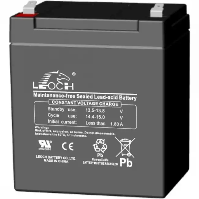 Сменные аккумуляторы АКБ для ИБП Leoch DJW12-6.0 F2 DJW12-6.0 F2 LEOCH (12 В)