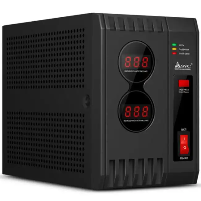 Стабилизатор SVC AVR-600 (600ВА/600Вт) (50 Гц)