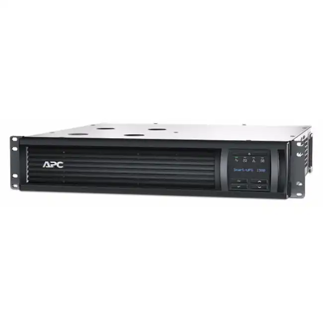 Источник бесперебойного питания APC Smart-UPS 1500 ВА с ЖК-экраном, в стоечном шасси высотой 2U, 230 В, с платой сетевого управления SMT1500RMI2UNC (Линейно-интерактивные, C возможностью установки в стойку, 1500 ВА, 1000)