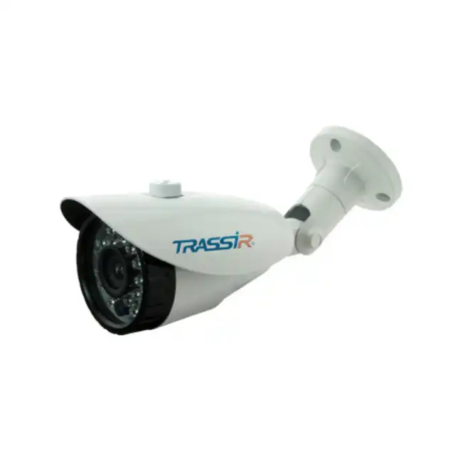 IP видеокамера Trassir TR-D2S5 3.6 мм TR-D2S5 (3.6 MM) (Цилиндрическая, Уличная, Проводная, 3.6 мм, 1/2.7", 2 Мп ~ 1920×1080 Full HD)
