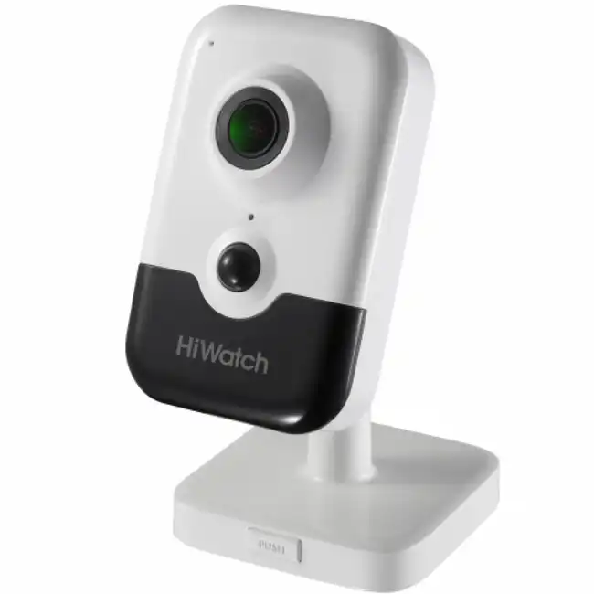 IP видеокамера HiWatch DS-I214W(B)(4MM) (Настольная, Внутренней установки, WiFi + Ethernet, 4 мм, 1/2.7", 2 Мп ~ 1920×1080 Full HD)