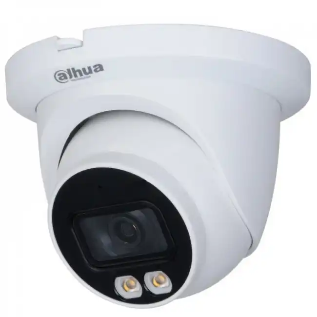 IP видеокамера Dahua DH-IPC-HDW2239TP-AS-LED-0360B (Купольная, Внутренней установки, Проводная, 2.8 мм, 1/2.8", 2 Мп ~ 1920×1080 Full HD)