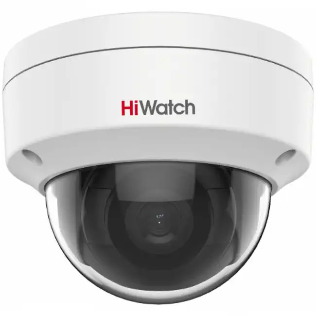 IP видеокамера HiWatch DS-I202 (D) (4 MM) (Купольная, Уличная, Проводная, 4 мм, 1/2.7", 2 Мп ~ 1920×1080 Full HD)