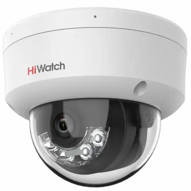 IP видеокамера HiWatch DS-I252M(B)(4 MM) (Купольная, Уличная, Проводная, 2.8/4 мм, 1/2.9", 2 Мп ~ 1920×1080 Full HD)