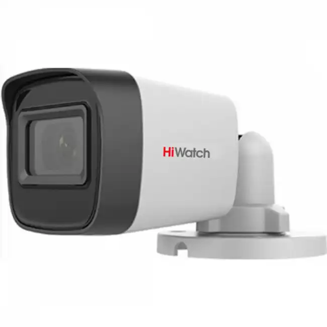 IP видеокамера HiWatch DS-T500(С) DS-T500 (C) (2.8 mm) (Цилиндрическая, Уличная, Проводная, 2.8 мм, CMOS, 5 Мп ~ 2560×1944)