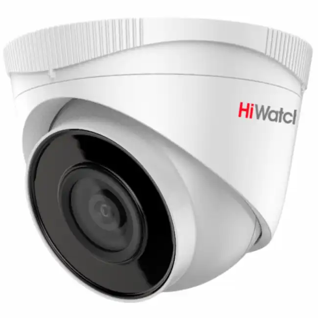 IP видеокамера HiWatch IPC-T020(B) IPC-T020(B) (2.8MM) (Купольная, Уличная, Проводная, 2.8 мм, 1/2.8", 2 Мп ~ 1920×1080 Full HD)