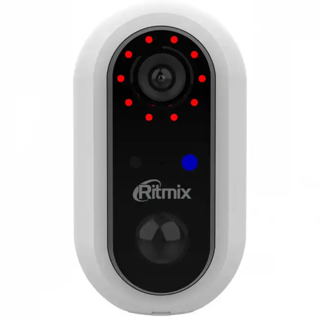 IP видеокамера Ritmix IPC-240B-Tuya (Настольная, Внутренней установки, WiFi, 2.8 мм, 1/3", 2 Мп ~ 1920×1080 Full HD)