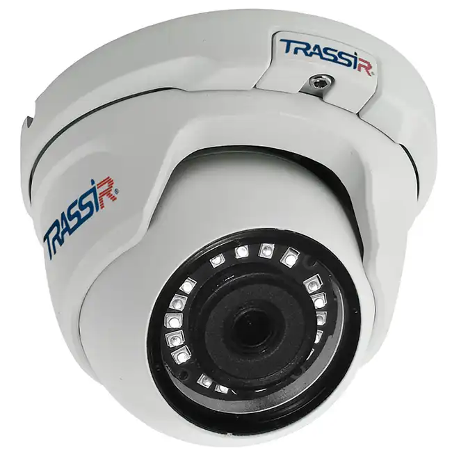 IP видеокамера Trassir TR-D2S5 v2 TR-D2S5 v2 2.8мм (Купольная, Уличная, Проводная, 2.8 мм, 1/2.9", 2 Мп ~ 1920×1080 Full HD)