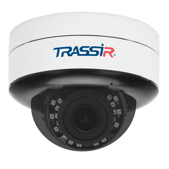 IP видеокамера Trassir TR-D3123IR2 v6 TR-D3123IR2 v6 2.7-13.5 (Купольная, Уличная, Проводная, 2.7 ~ 13.5 мм, 1/2.7", 2 Мп ~ 1920×1080 Full HD)