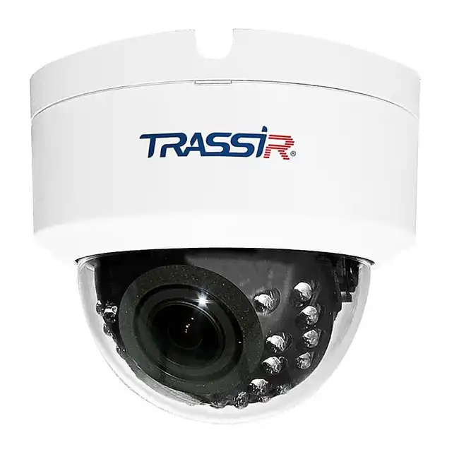 IP видеокамера Trassir TR-D2D2 v2 TR-D2D2 v2 2.7-13.5 (Купольная, Уличная, Проводная, 2.7 ~ 13.5 мм, 1/2.9", 2 Мп ~ 1920×1080 Full HD)