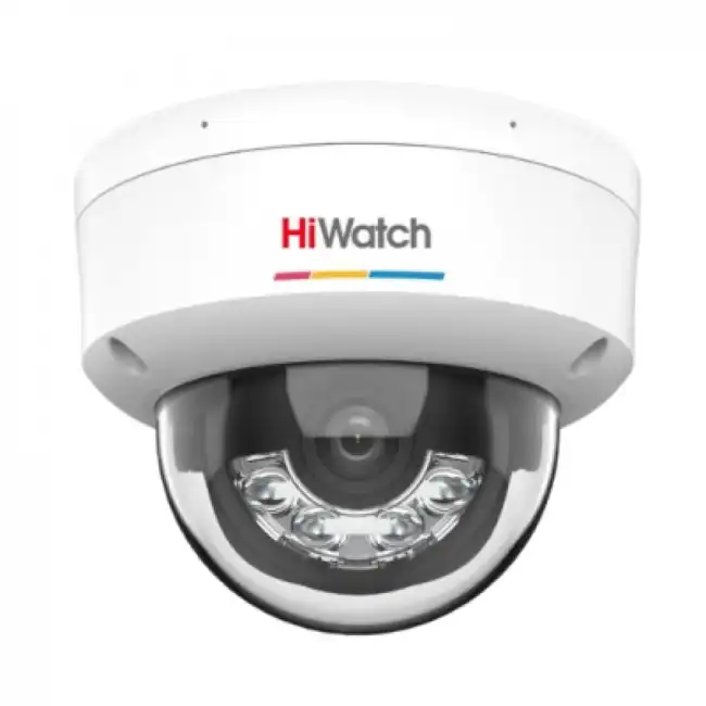 IP видеокамера HiWatch DS-I252L(B) (2.8mm) (Купольная, Уличная, Проводная, 2.8 мм, CMOS, 2 Мп ~ 1920×1080 Full HD)