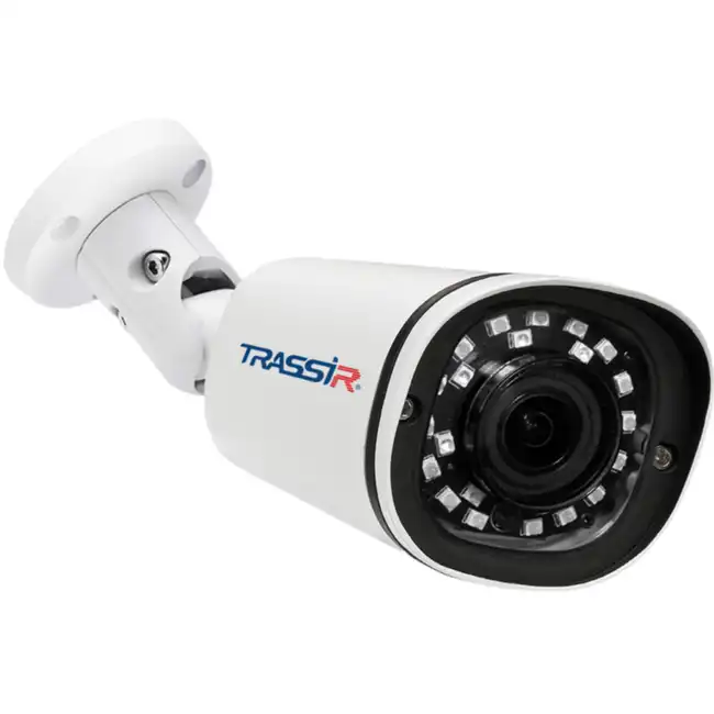 IP видеокамера Trassir TR-D2121IR3 3.6-3.6мм TR-D2121IR3 (3.6 MM) (Цилиндрическая, Уличная, Проводная, 3.6 мм, 1/2.9", 2 Мп ~ 1920×1080 Full HD)